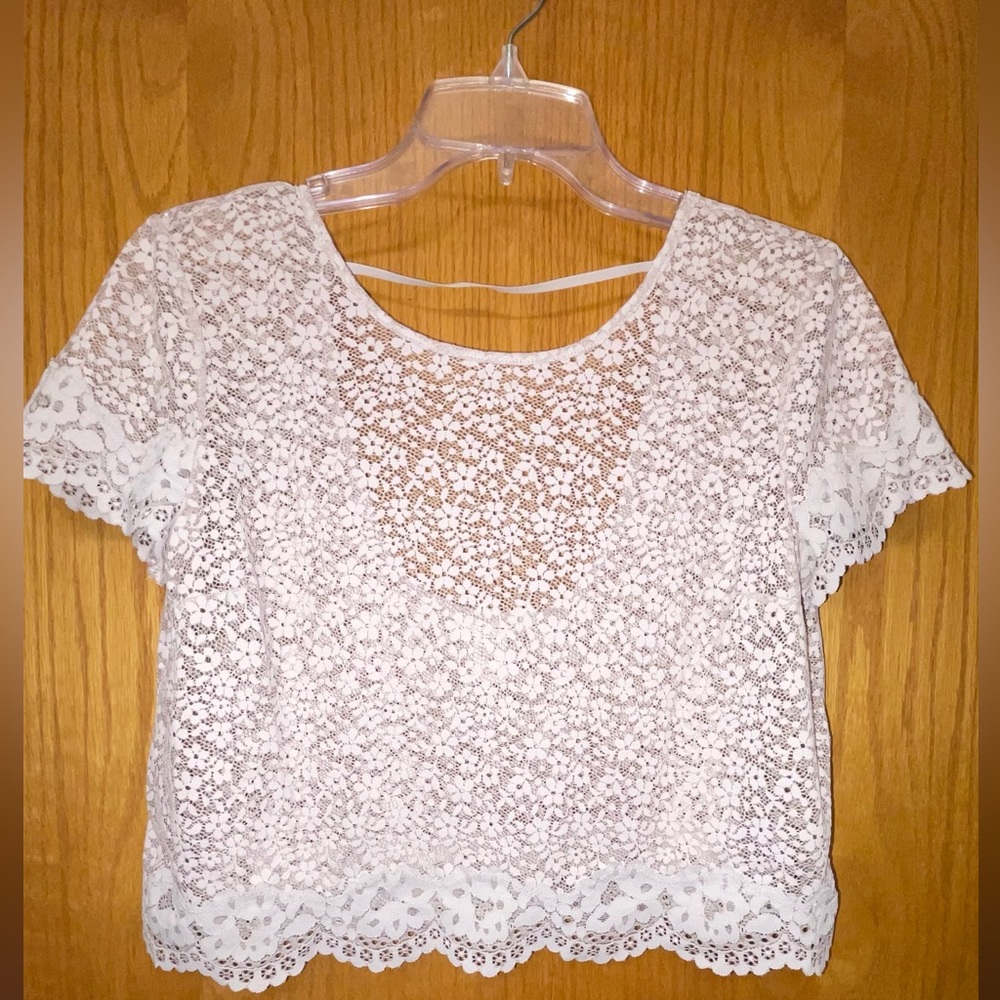 Lace Cover-up By Victoria Secret In A Soft Dusty Rose. Size Small